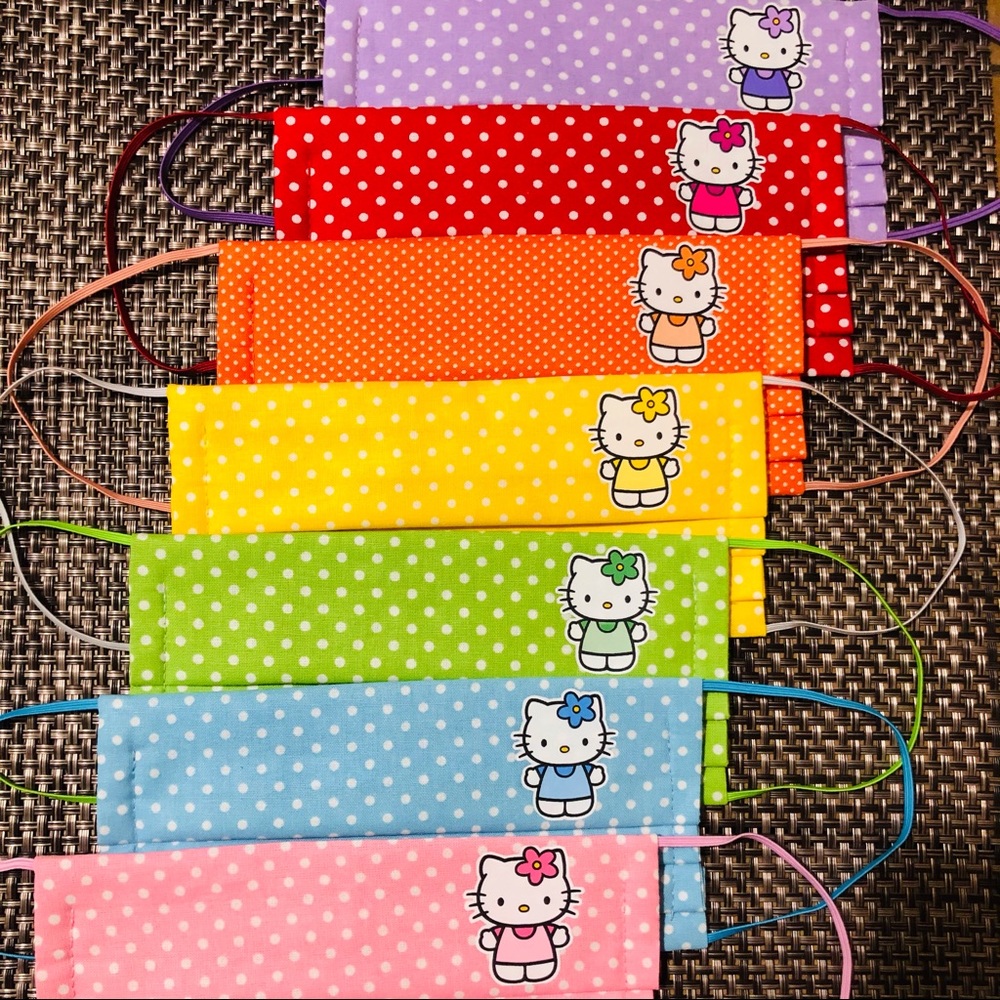 7 Pcs. Handmade Face Mask Bundle